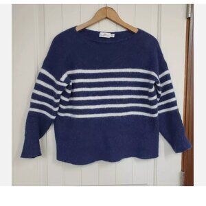 Vineyard Vines Womens Sweater Stripes Size XS Alpaca/Wool Blend